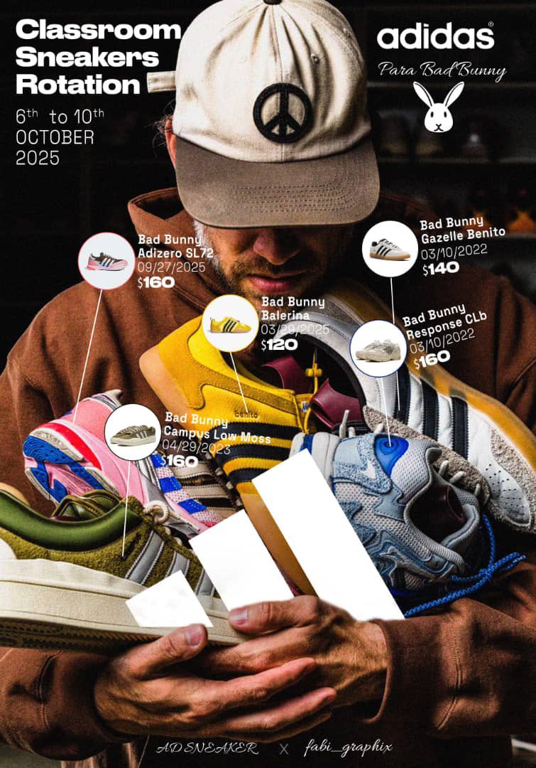 fabi_graphix's tweet image. Ok let’s catch up 👟Day 4 Sneakers Poster : Classroom Sneakers Rotation 
Photo credit @ad__sneaks 

Hopefully one day i get to rock of these incredible sneakers ✌🏾
#posterdesign  #36DaysSneakerPoster 
#designseries #posterseries