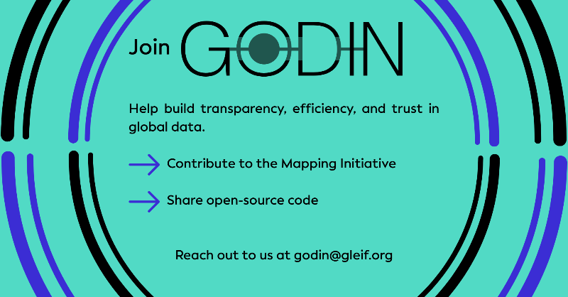 GLEIF's tweet photo. Open data only works if it’s interconnected.

That’s why we launched GODIN: a global framework linking identifiers to the Legal Entity Identifier (LEI).

See how openness drives trust →