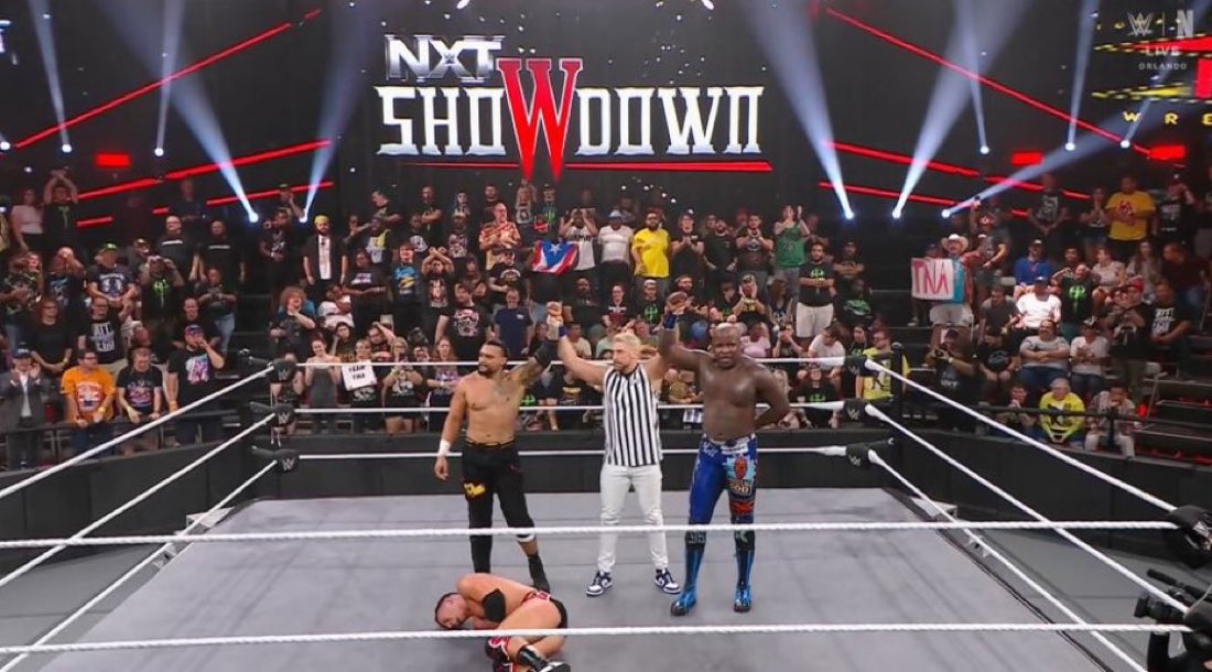 SaulAlejandr00's tweet photo. Team TNA wins the main event #NXTINVASION #NXTShowcase #WWENXT https://t.co/XOVw0qa2RN