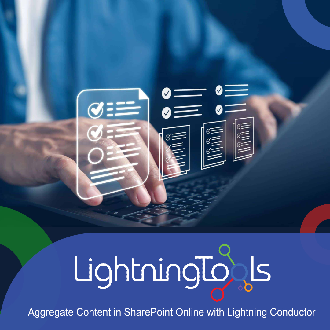 lightningtools's tweet image. Join us live on 16 Oct for an in-depth look at content aggregation with the Lightning Conductor! See how to build powerful reports in SharePoint Online. #Webinar #SharePoint #LightningConductoringConductor
hubs.ly/Q03MJjfk0