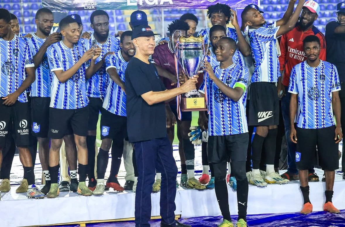 The Joy! 😍

The Premier Team of Lagos Liga 2024 - Primal Sporting FC, a name to remember. 🏆🔥

We.All.Play