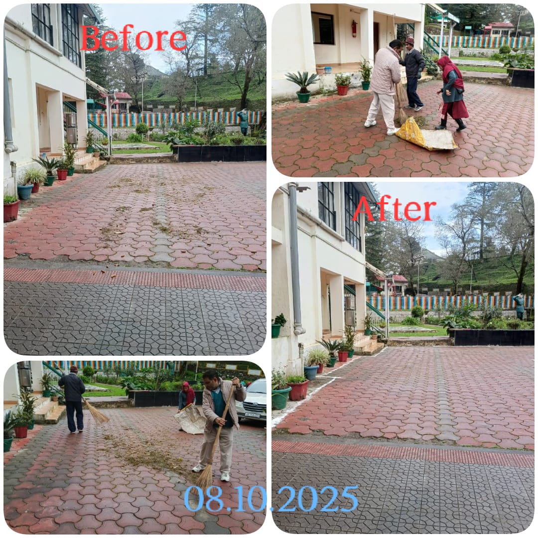 08.10.2025
💪 Small efforts, big impact — let’s keep our offices spotless!
#SpecialCampaign5_0 #SwachhBharat #Swachhotsav <a href="/pddewc/">PDDEWC</a> <a href="/SpokespersonMoD/">Ministry of Defence, Government of India</a>