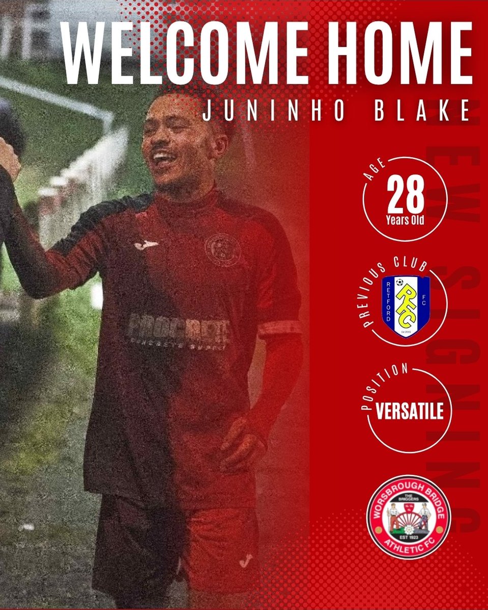 Welcome home, <a href="/JuninhoKB_/">Juninho 🐻</a> 

We are delighted to welcome back Jun after a spell at Retford FC.

A member of our 100 appearance club, he is a firm fans favourite &amp; adds further strength &amp; competition as we ramp up for the winter slog of games ahead.

It's a signing to smile about.