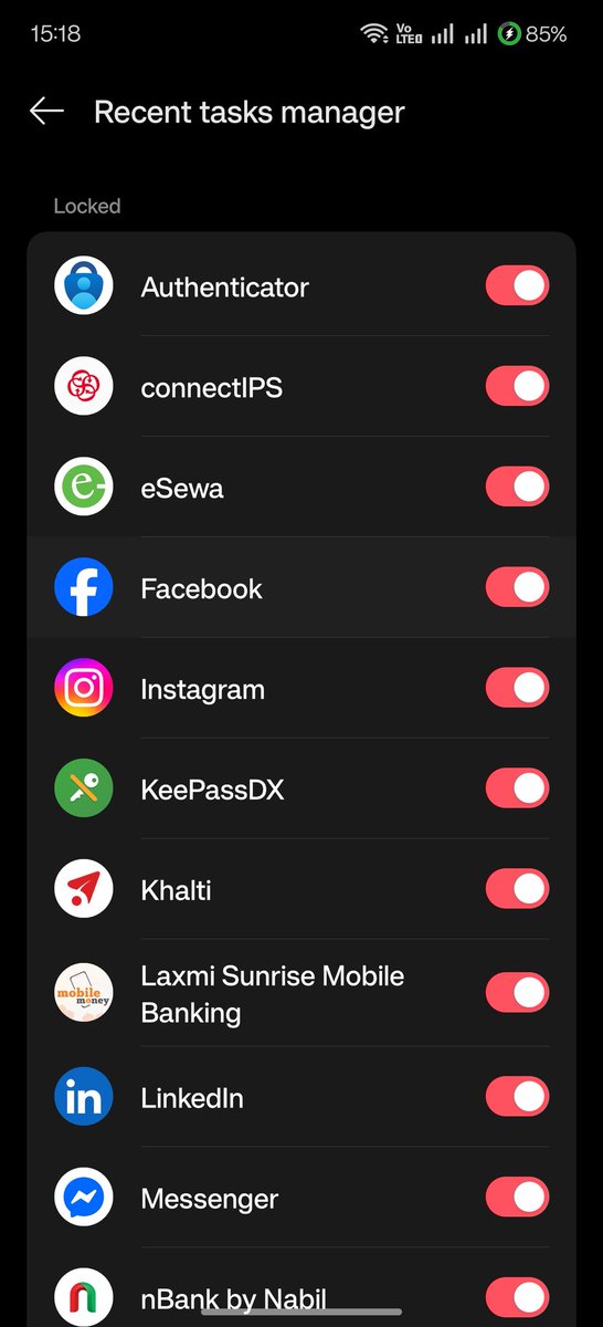 sujansinghkarki's tweet image. Has anyone encountered an issue with Oxygen OS 15 where the option for stack or flat apps has disappeared from recent tasks manager?

 I just experienced this issue this morning, and the system launcher is appearing in the recent apps section.

#OnePlus13 #OnePlusbug #OxygenOS15