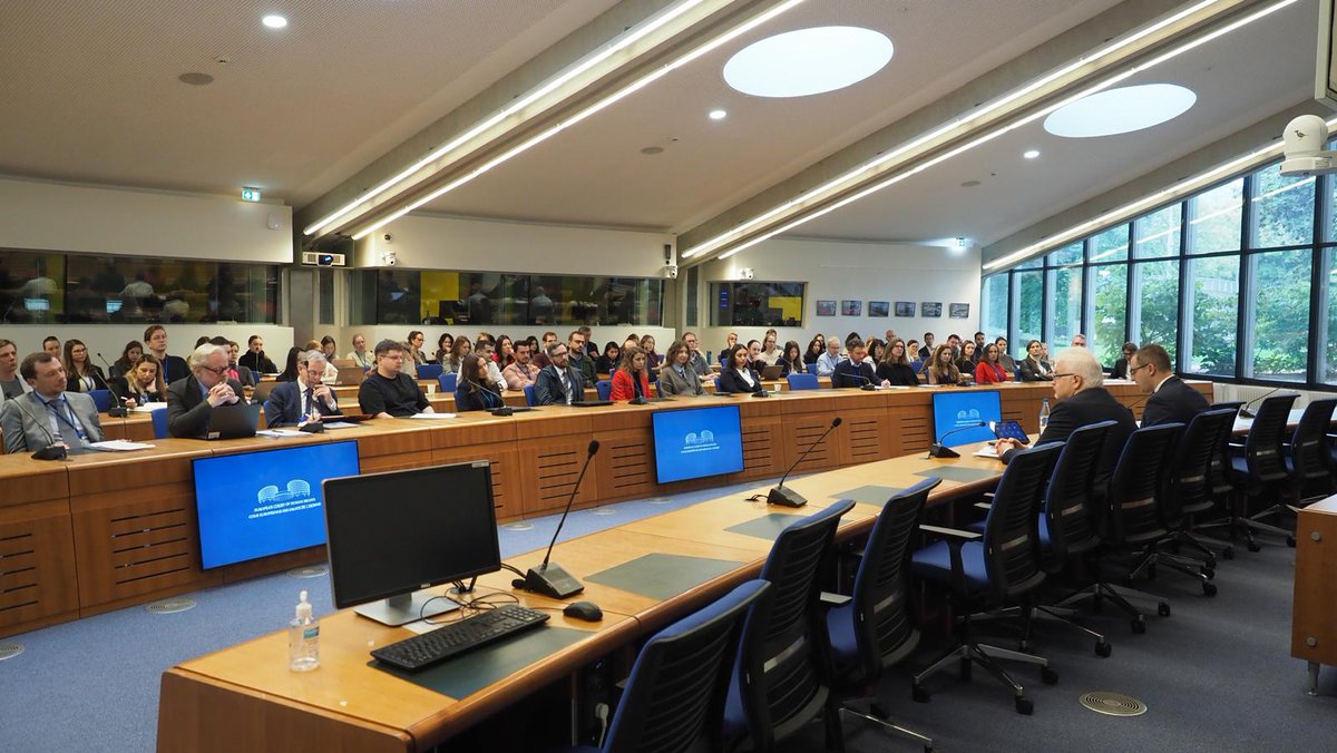 MPaparinskis's tweet photo. Pleased to have had the opportunity to discuss #ILC_2025 at @coe in late September Strasbourg, both w #CAHDI, chaired by its Chair @KerliVeski, and @ECHR_CEDH, in a session chaired by Judge @Gnatovsky https://t.co/Sv8tPsCeZz