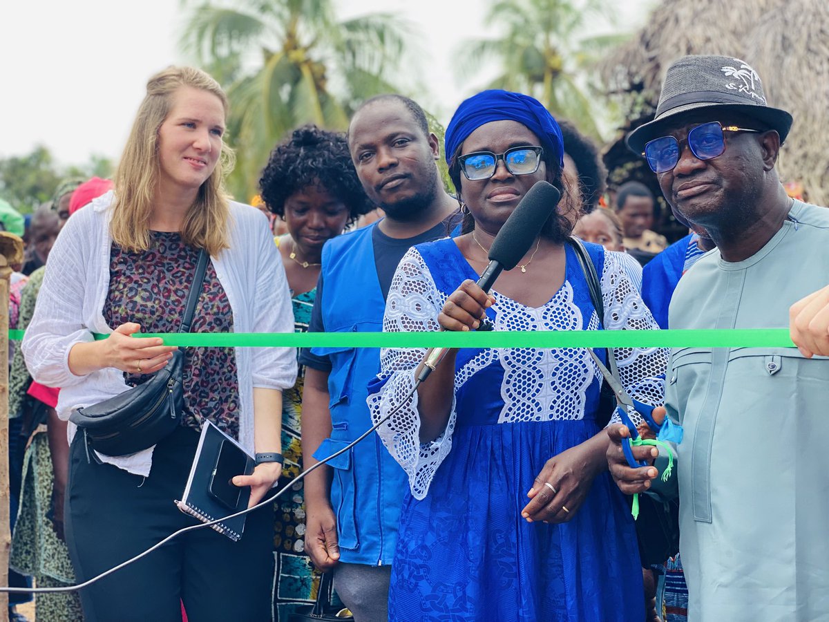 <a href="/SendSierraleone/">SEND SierraLeone</a>, with support from <a href="/BMZ_Bund/">Bundesentwicklungsministerium</a> <a href="/AktionDHilft/">Aktion Deutschland Hilft</a> through partnership withTerra Tech has proudly handed over 25 climate-resilient WASH infrastructures to communities in Pujehun and Kenema districts under our Strengthening Civil Society Participation for Climate Change