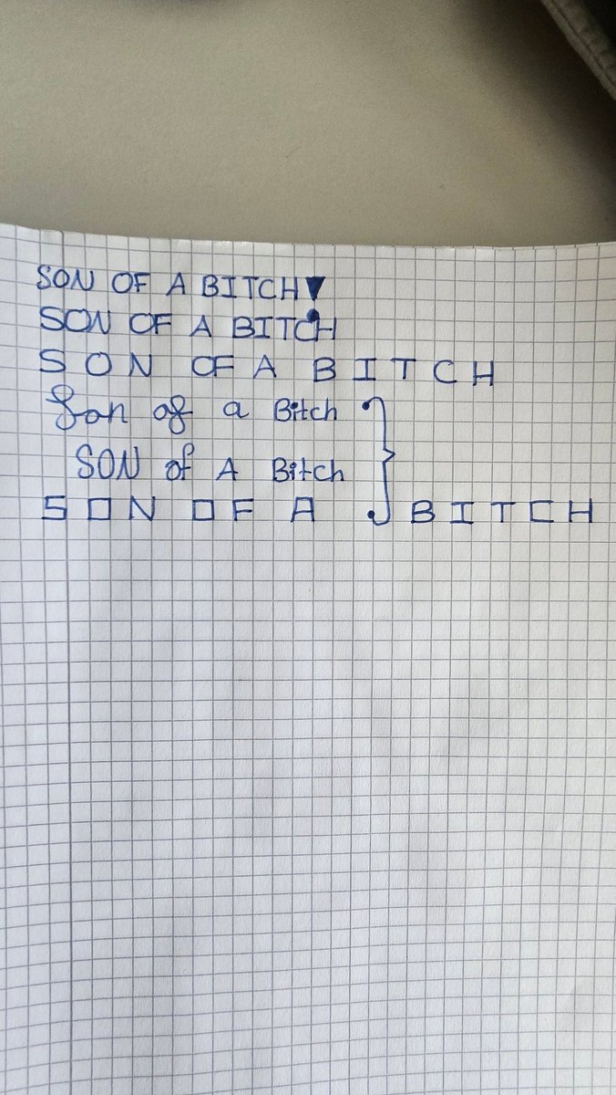 Some meeting notes...