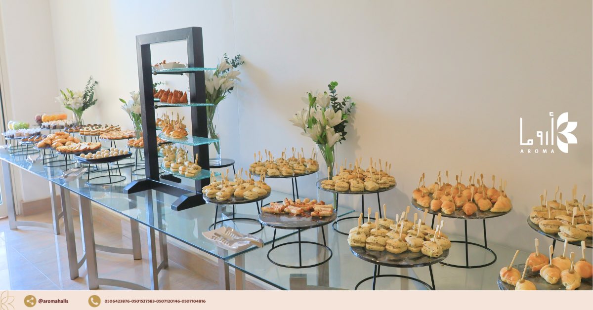 aromahalls's tweet photo. #قاعة_أروما ترعى ضيافة #المنتدى_السعودي_لقضايا_الميراث 
ضيافة سعودية بطابعٍ فاخر ✨
#الرياض https://t.co/21x06V0Lo7