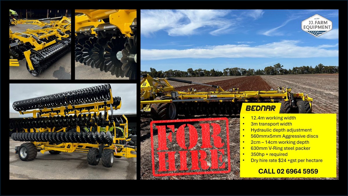 Available for hire now!

Call 6964 5959 or visit 140 MacKay Ave to make a booking.