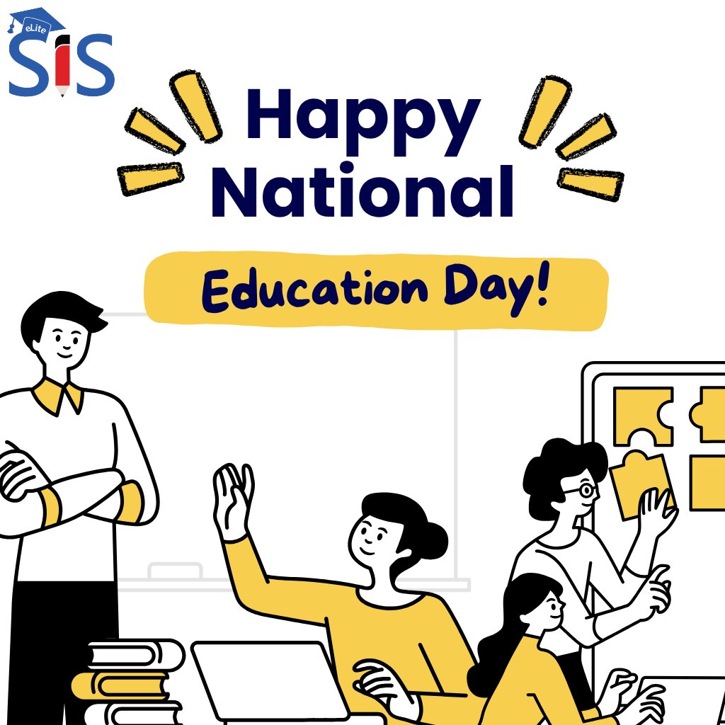 eLite_SIS's tweet image. #Education isn’t just about learning—it’s about empowerment, opportunity, and change.
This National Education Day, let’s recommit to nurturing minds and unlocking potential at every stage of learning.

Together, let’s build a smarter, more connected future with #eLiteSIS.