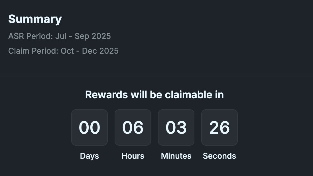 ASR rewards claiming will start in a few hours! 🔥

<a href="/JupiterExchange/">Jupiter (🐱, 🐐)</a>