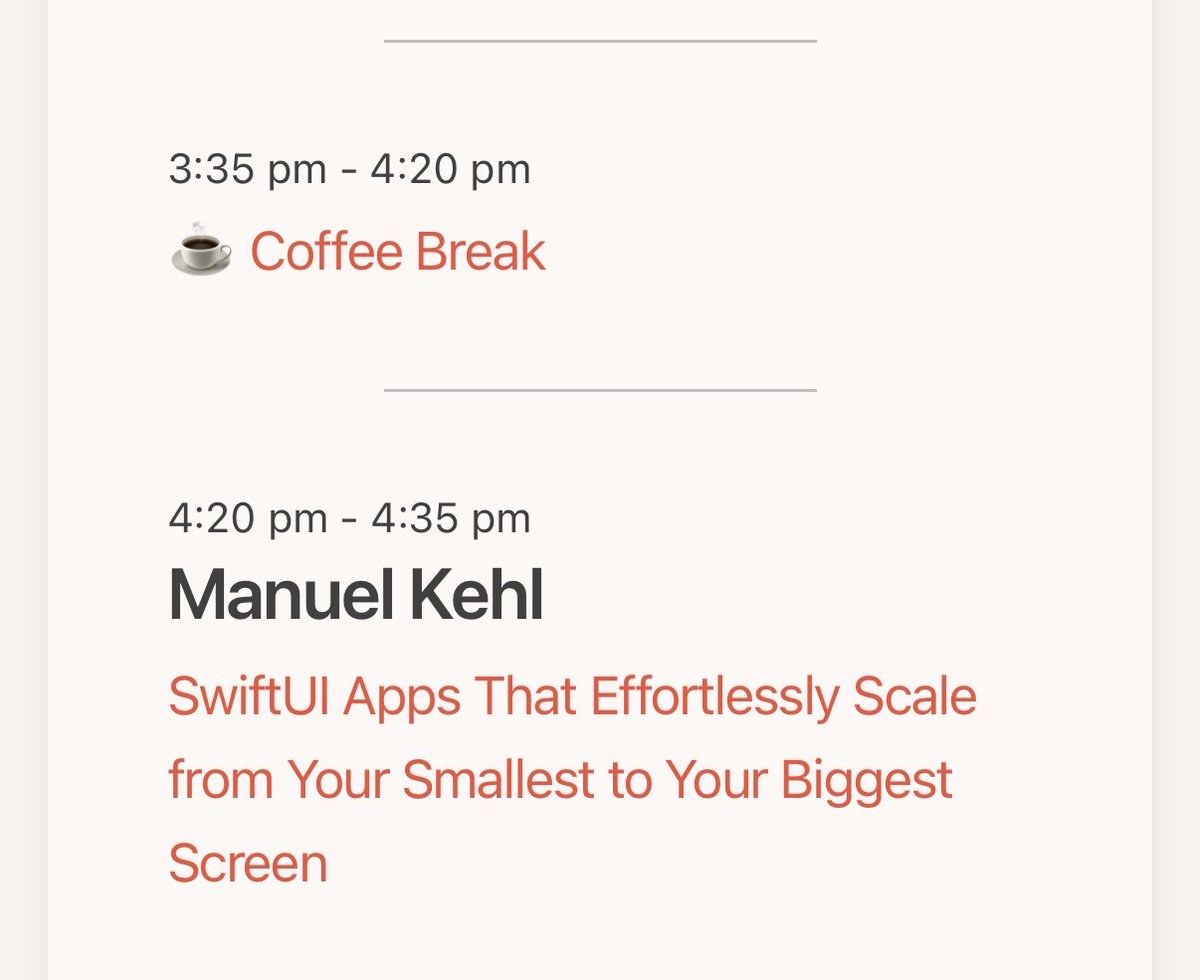 manuel_kehl's tweet image. Such an honor to give my first conference talk at @swiftconn yesterday - an amazing conference in a beautiful city!
Thanks to the organizers and helpers who made this possible and to the #iOS community as a whole for being so supportive and welcoming ☺️