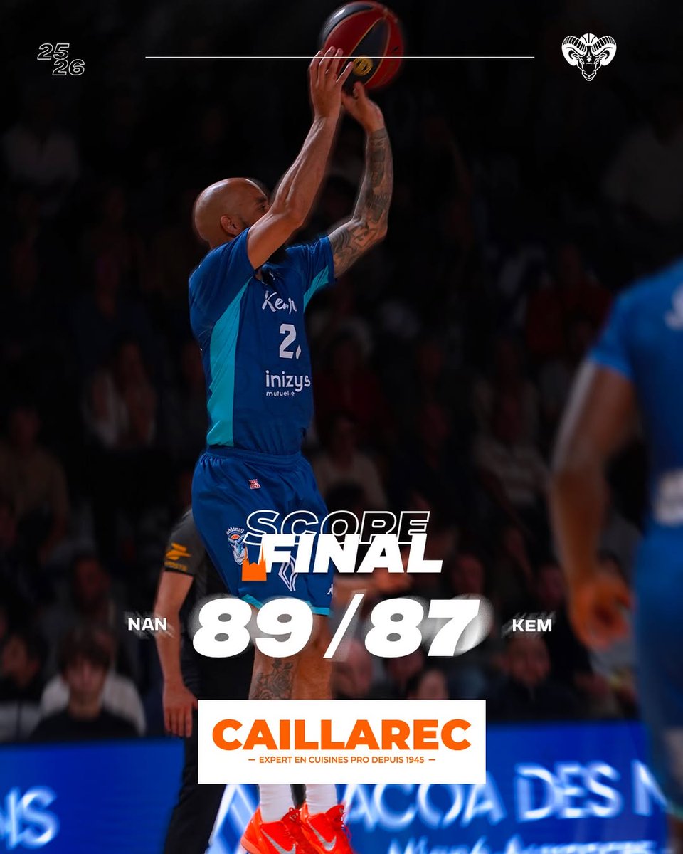 𝗖𝗮𝗶𝗹𝗹𝗮𝗿𝗲𝗰 𝘃𝗼𝘂𝘀 𝗽𝗿𝗲́𝘀𝗲𝗻𝘁𝗲 𝗹𝗲 𝘀𝗰𝗼𝗿𝗲 𝗳𝗶𝗻𝗮𝗹 𝗱𝗲 𝗰𝗲𝘁𝘁𝗲 𝗿𝗲𝗻𝗰𝗼𝗻𝘁𝗿𝗲
La rencontre s’est jouée à rien ce soir …
Maintenant, focus sur samedi