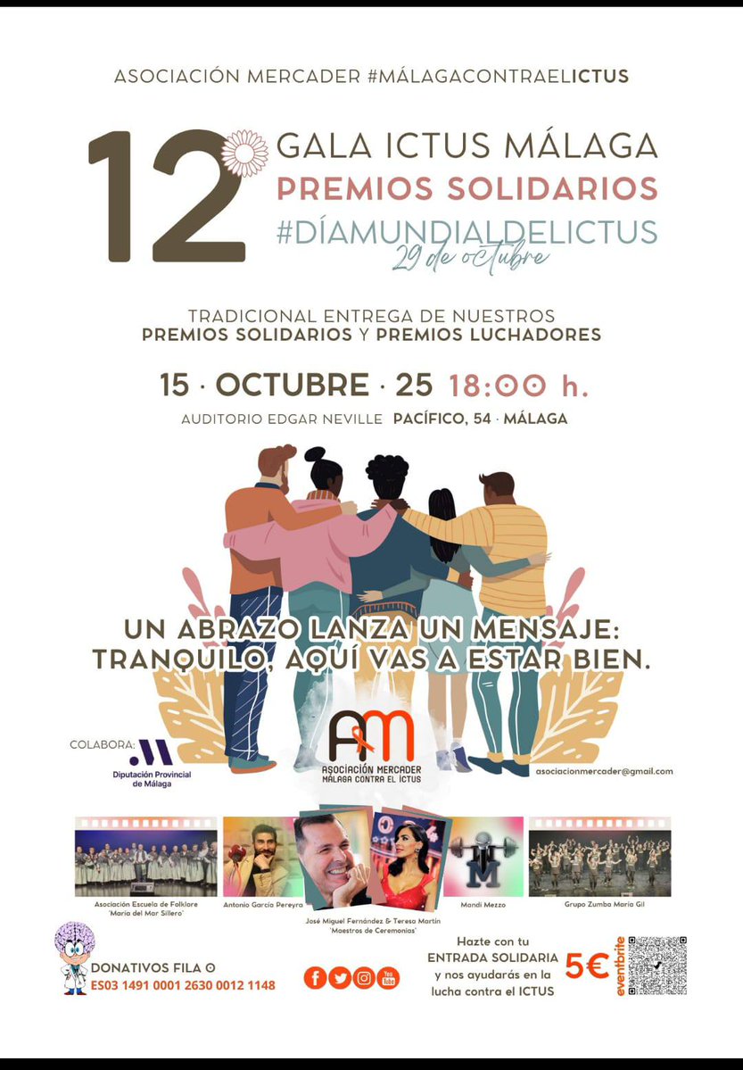 Actividades en #AsociaciónMercader❤️y llegaron #premiossolidarios que otorgaremos el próximo 15/10/25 (18:00 h)  #galaictusmálaga Preciosa mañana 
combinando talleres colectivos cognitivos, gimnasia pasiva y psicología (sesión individual)
#MálagaContraelIctus #IctusActívate