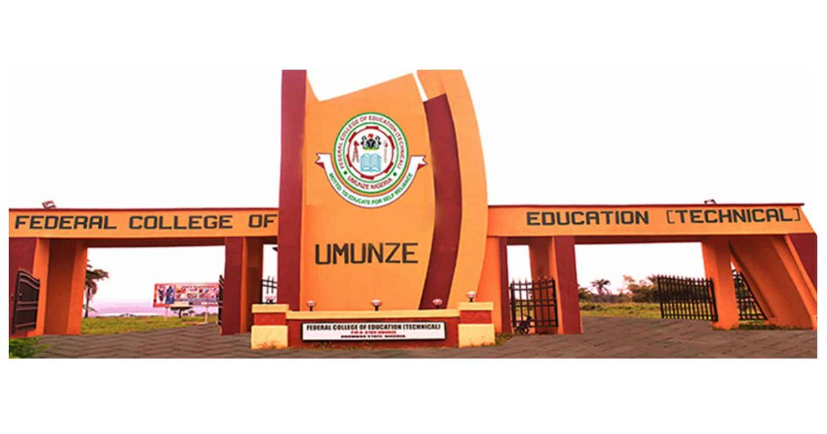 Federal College of Education (Technical) FCET Umunze Professional Diploma in Education (PDE) Admission Form for 2025/2026 Academic Session 

Learn more — myschoolgist.com/ng/fcet-umunze…