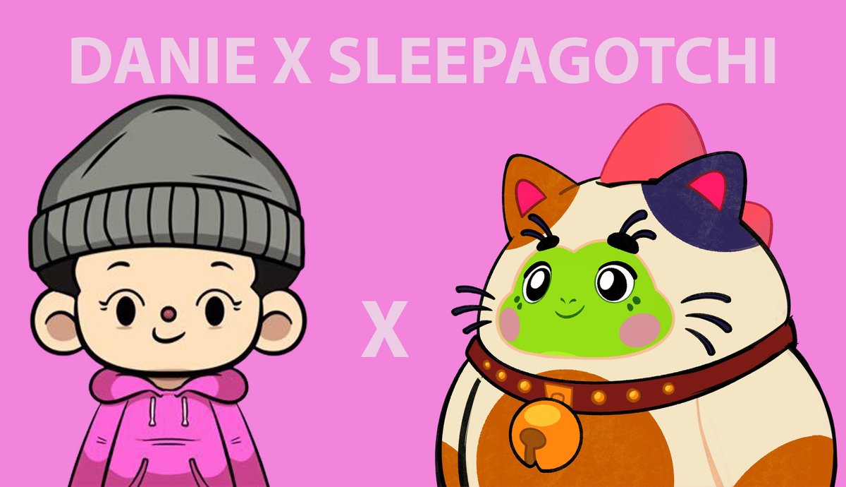 daniennix's tweet image. DANIE X SLEEPAGOTCHI

I&apos;ll be giving away 10X GTD @sleepagotchi spots in this post.

How to enter:
&amp;gt; Follow @daniennix &amp;amp; @sleepagotchi 
&amp;gt; Like this post and reply with your $EVM wallet
&amp;gt; reply with your sleepagotchi meme/contents &amp;amp; retweet to boost your entry.

Goodluck
⌛️…