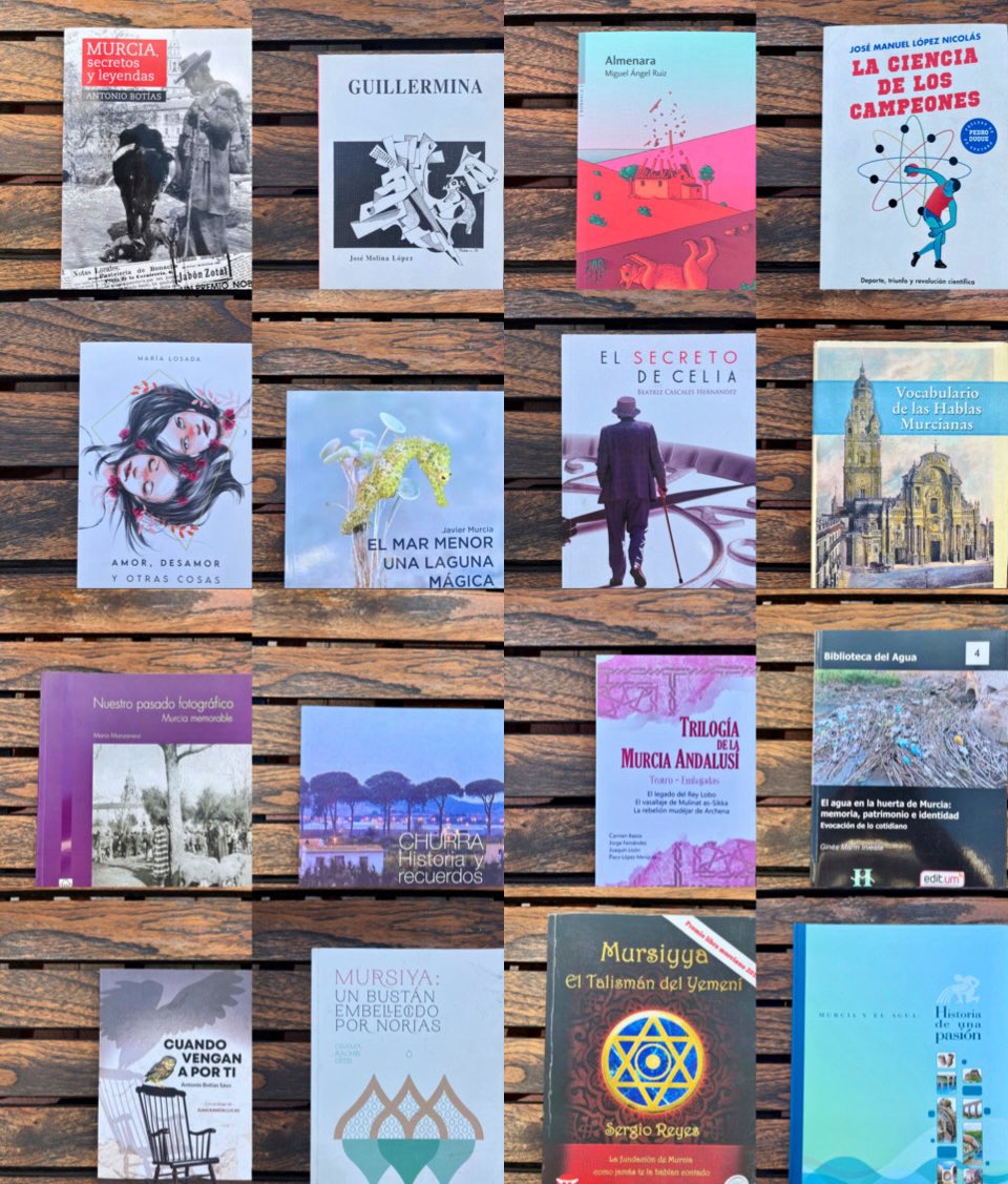 🍋 Es la Feria del Libro de #Murcia 📚

Os dejamos unas pinceladas de nuestra siempre escasa biblioteca.
                                             📚 
No son mejores ni peores que otros pero son nuestros, algunos dedicados, y les tenemos cariño.

¿Qué libro tienes tú?   📚