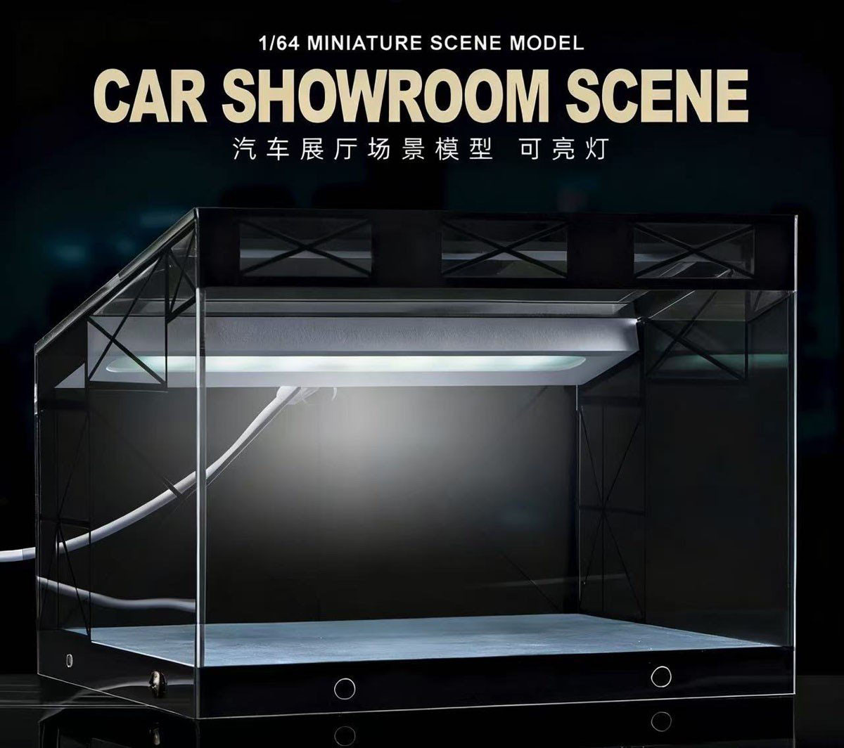 hobbysearch_mc's tweet image. 【ミニカー関連商品予約】
収蔵家(Shoucangjia) 1/64 カーショールーム
予約開始です！→ 1999.co.jp/11268821
16cm×12.5cm×11.5cmのディスプレイケース。前面扉開閉可能・LED点灯。
#ミニカー #Modelcar #DiecastCar #ジオラマ