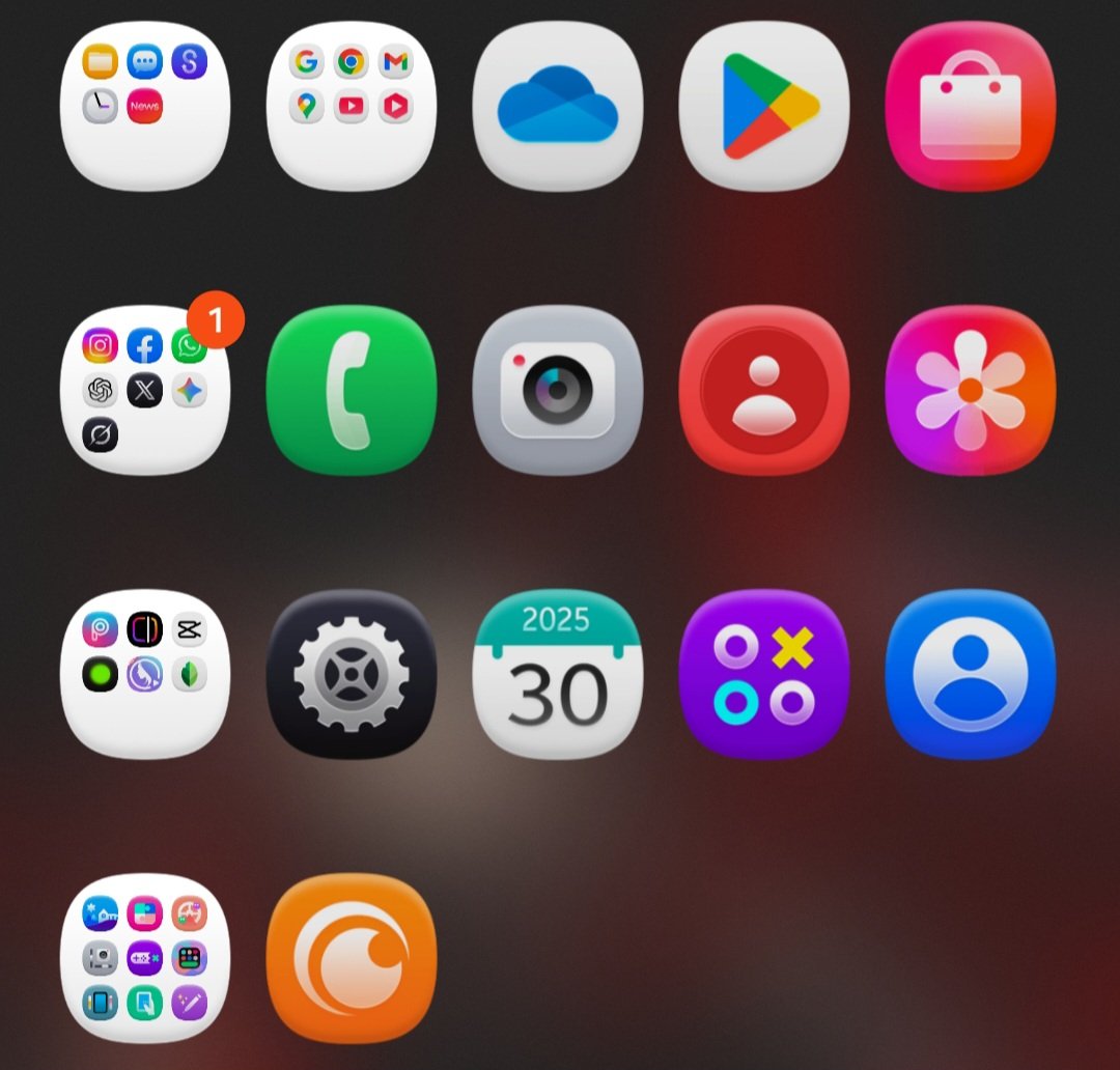 NavjotSinghYt's tweet image. One UI 8.5 (3D Icons) 🔥👀

One UI 3D Icons Looks Amazing, Thanks To @EatosApps 

#OneUI8 #OneUI8_5 #OneUI9