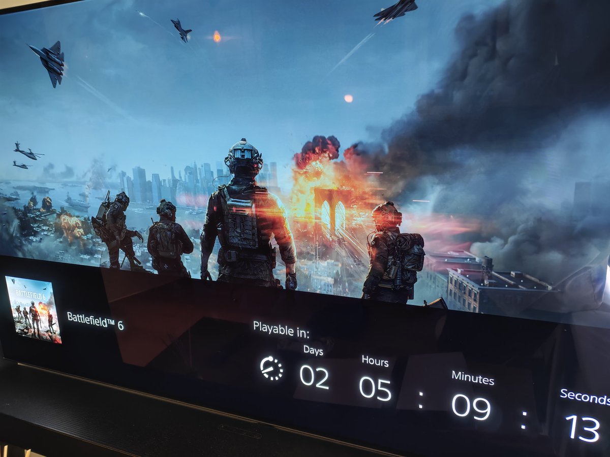 AverageBFguy's tweet photo. 2 DAYS. Dundundun da dundun Dundundun da dundundun #Battlefield6 #bf6 https://t.co/wD7SWlhSVO