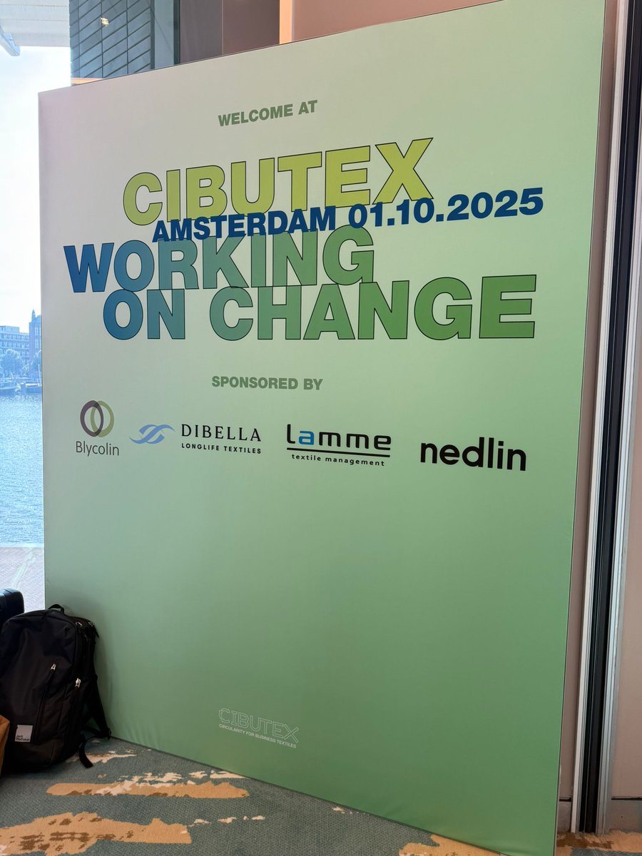DrFabiolaPolli's tweet image. @BioFashionTech at the #CIBUTEX Autumn Event 

Last week, we joined industry leaders in Amsterdam to explore new ways to accelerate #CircularTextiles and drive sustainable innovation.

#Sustainability #Innovation #TextileRecycling #CircularEconomy #CircularFashion