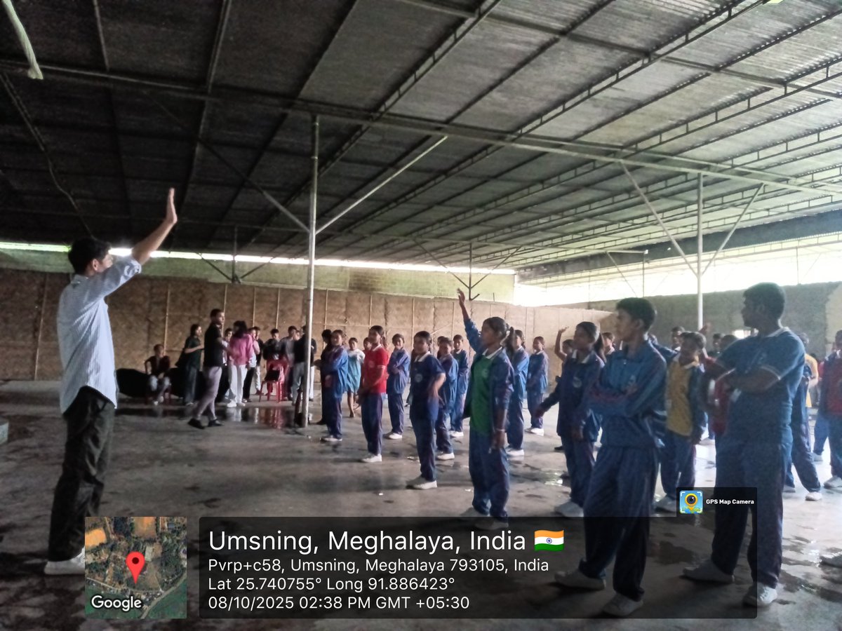 Celebration of Daan Utsav with the students of St Micheal H.S School Umsning
#Awareness Program on Physical fitness
#Physical Exercise
<a href="/_NSSIndia/">NSS India</a> <a href="/CellNehu/">NSS Cell- NEHU</a> <a href="/nss_rdguwahati/">NSS RD Guwahati</a> <a href="/YASMinistry/">YAS Ministry</a>