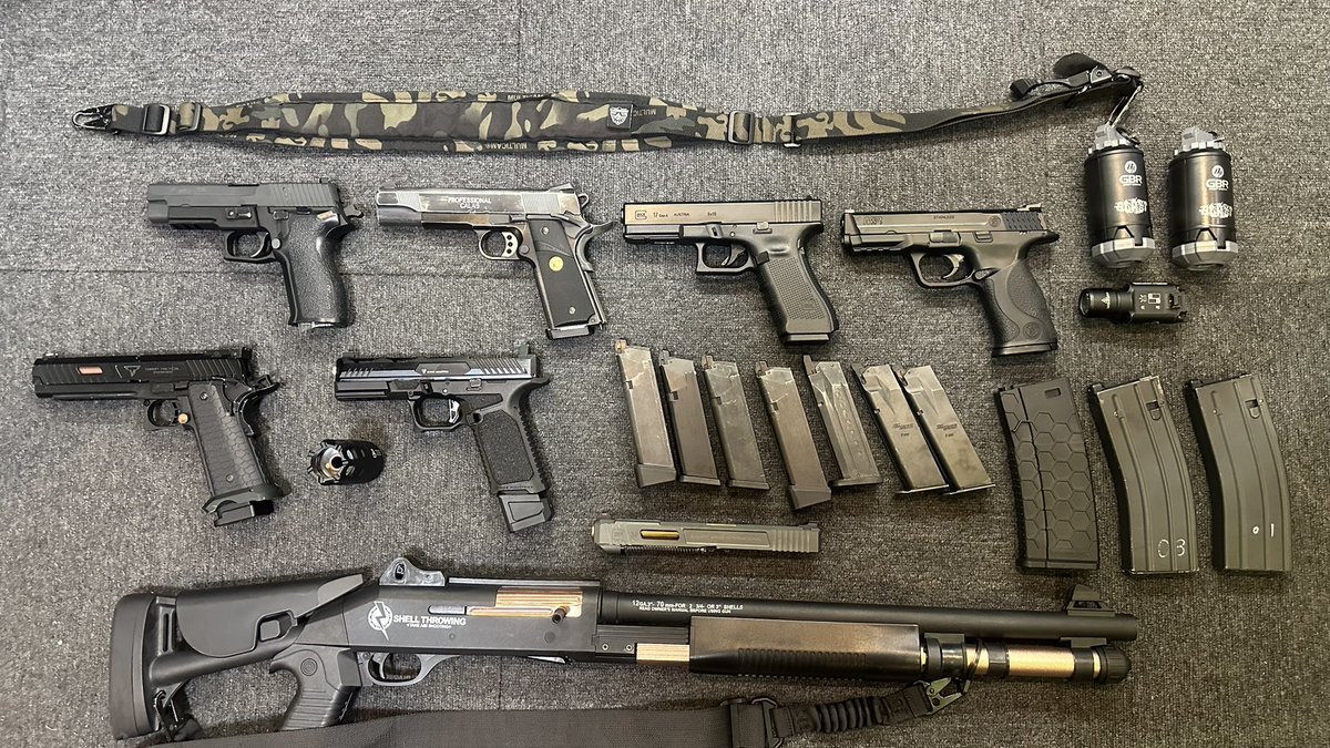 M&P9、Glock17 ガスガン M&P9、Glock17 ガスガン M&P9、Glock17 ガスガン