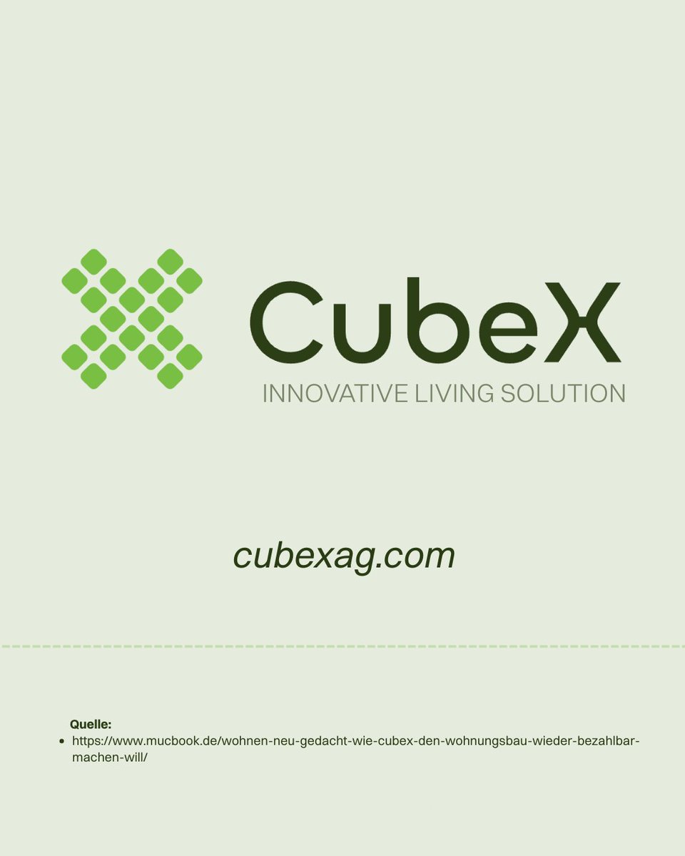 Drei standardisierte Modulgrößen (20, 40, 60 m²) werden industriell vorgefertigt, in wenigen Tagen montiert und sind nach nur wenigen Monaten bezugsfertig.

🏡 Modulare Lösungen für eine Gesellschaft im Wandel.

#GreenLiving #Holzbau #LeistbarWohnen #SmartLiving