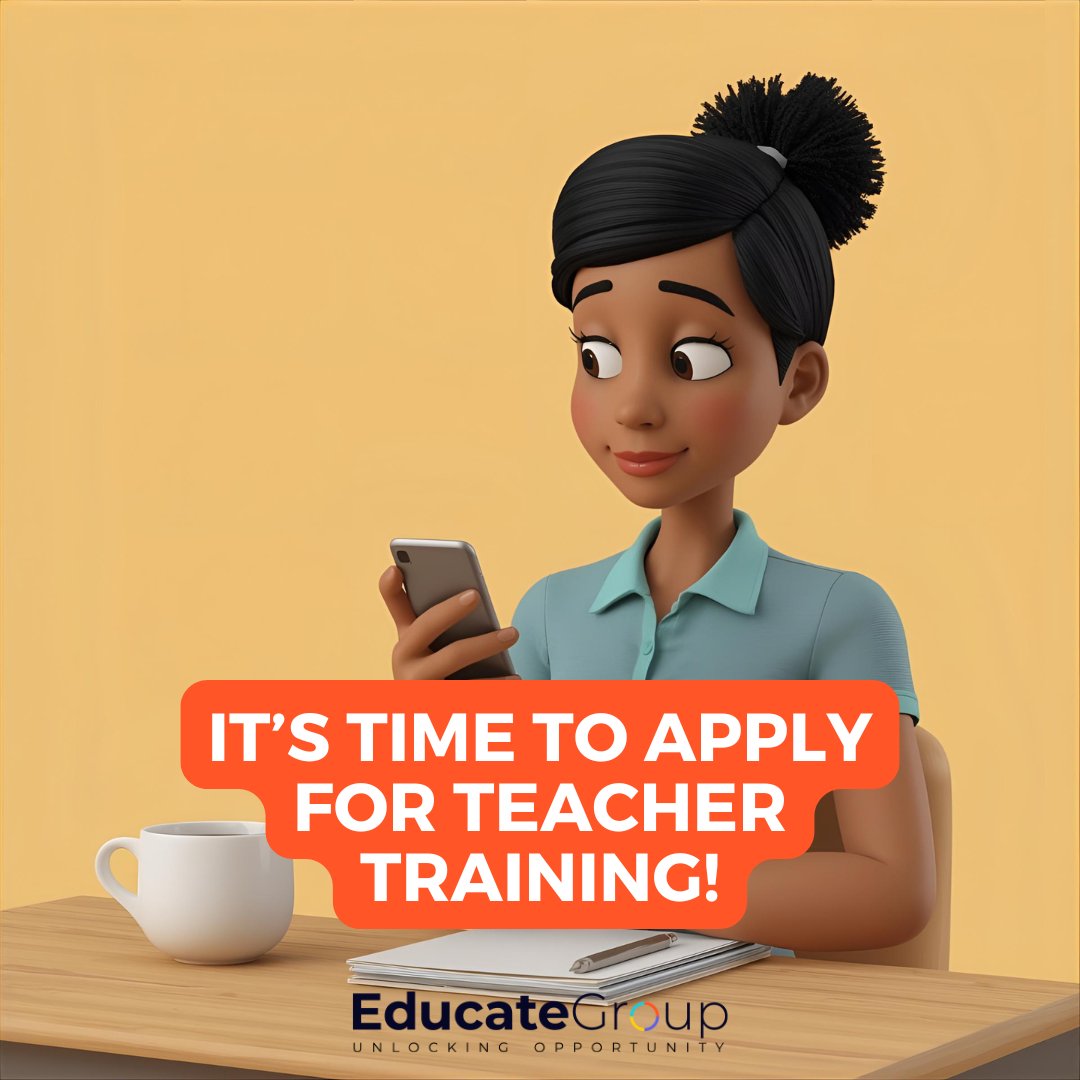 EducateGroup2's tweet image. The Apply Service is NOW OPEN! 👩‍🏫

The future of teaching is waiting. Why wait? Start your application today!
👉 gov.uk/apply-for-teac…

#teachingtraining #traintoteach #getintoteaching #teach #educationjobs #schooljobs #educate