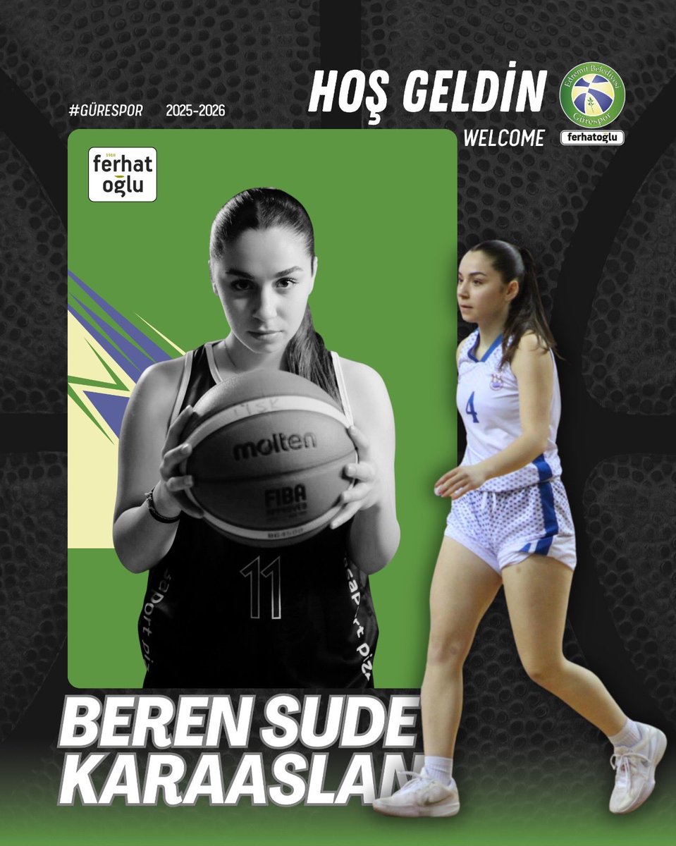 Hoş geldin Beren Sude Karaaslan 💛💚

Beren Sude Karaaslan (2005), 2025-2026 sezonunda kadromuza katıldı.

TKBL tecrübesi bulunan ve geçtiğimiz sezon İstiklal Yolu SK ile KBBL’de çeyrek final oynama başarısı gösteren oyuncumuza hoş geldin diyor, başarılı bir sezon diliyoruz! 🏀✨