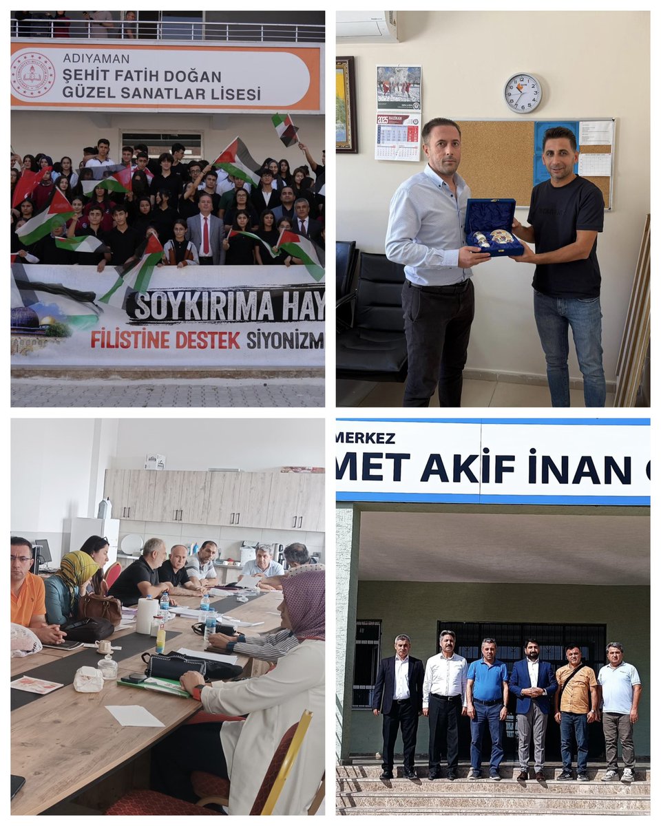 #BizBirlikteGüçlüyüz

Şube Yönetim Kurulumuzla eğitim kurumu yöneticilerimizi ve eğitim çalışanlarımızı ziyaret ettik.

Misafirperverliğinden dolay tüm eğitim kurumu yöneticilerimize ve eğitim çalışanlarımıza teşekkür ediyor, çalışmalarında başarılar diliyoruz.