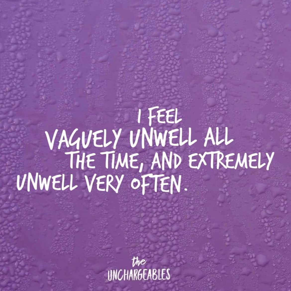 Something that healthy people will never understand 💜

#fibromyalgia