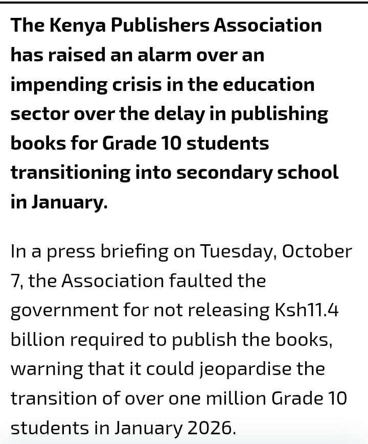 Zuliaah's tweet photo. @EduMinKenya 
Is the claim that the government owes publishers Ksh 11 billion factual? https://t.co/CF8hVlD93Z