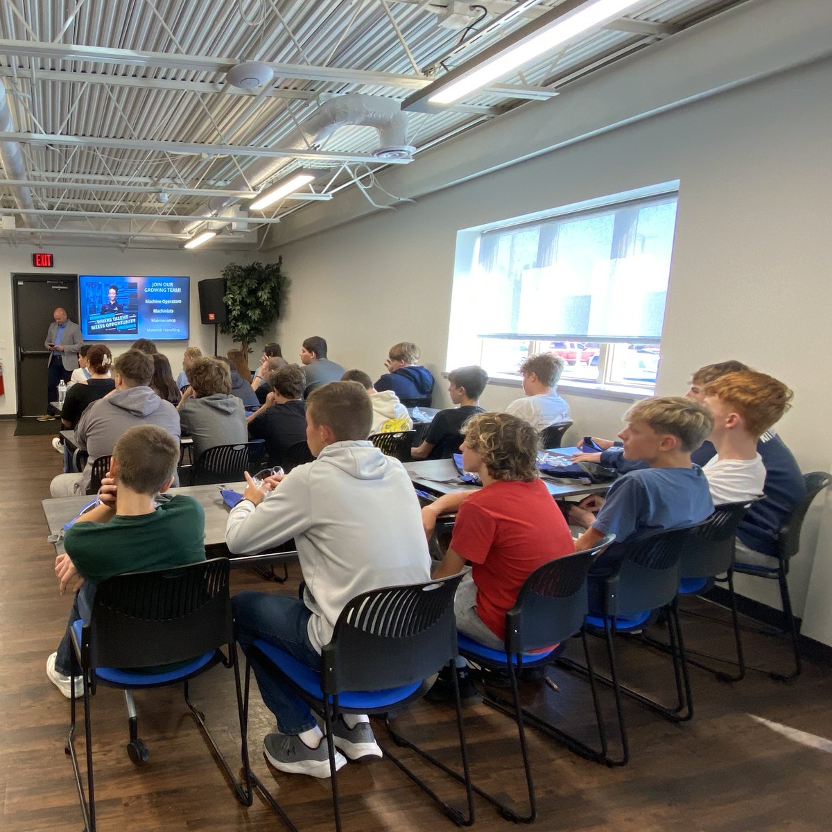 Proud to celebrate #MFGDAY2025! Our presenters welcomed students and faculty from four local high schools to tour our headquarters, offering an inside look at the wide variety of career opportunities in modern manufacturing. Thanks to all who joined us! #MadeInStark #astepahead