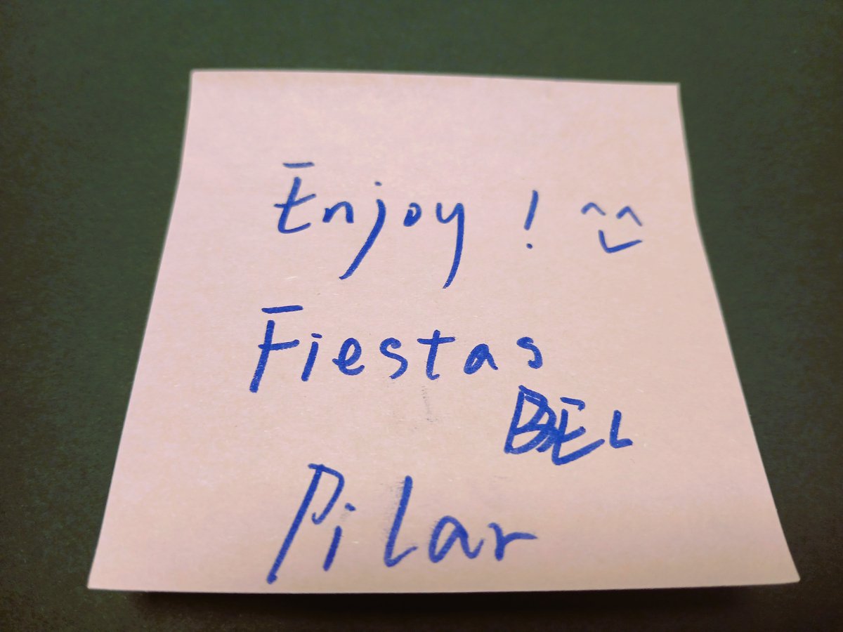 DISFRUTA PERO CON CABEZA ♥️
prevención entre iguales, deseo escrito por jóvenes en el Día de las Universidades Saludables, #MercadoAgroalimentario del Campus San Francisco. En estas fiestas recuerda:  #pilares #pilar25 #fiestasdelpilar #UniversidadesSaludables