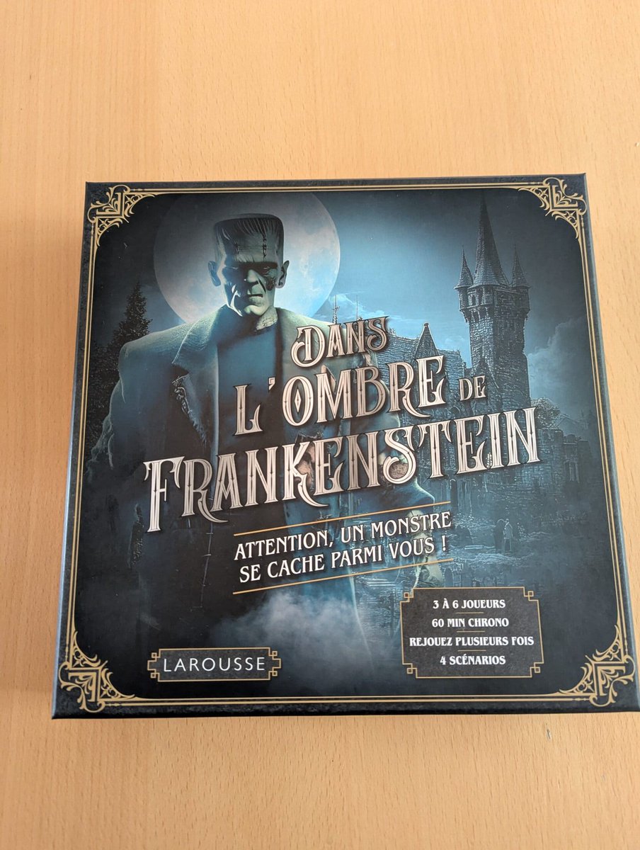 Airgamingpocket's tweet photo. Plongez dans l'ombre de Frankenstein ! 🧟♂️ Ce coffret-jeu combine énigmes, mystère et un traître caché au cœur d'un Londres gothique. Prêts à résoudre le puzzle ? 🔍 Découvrez avant tout le monde : https://t.co/T61vcPXWsa #EscapeBox #JeuxJouets #coffretjeu
https://t.co/T61vcPXWsa https://t.co/LIaWO4szPI