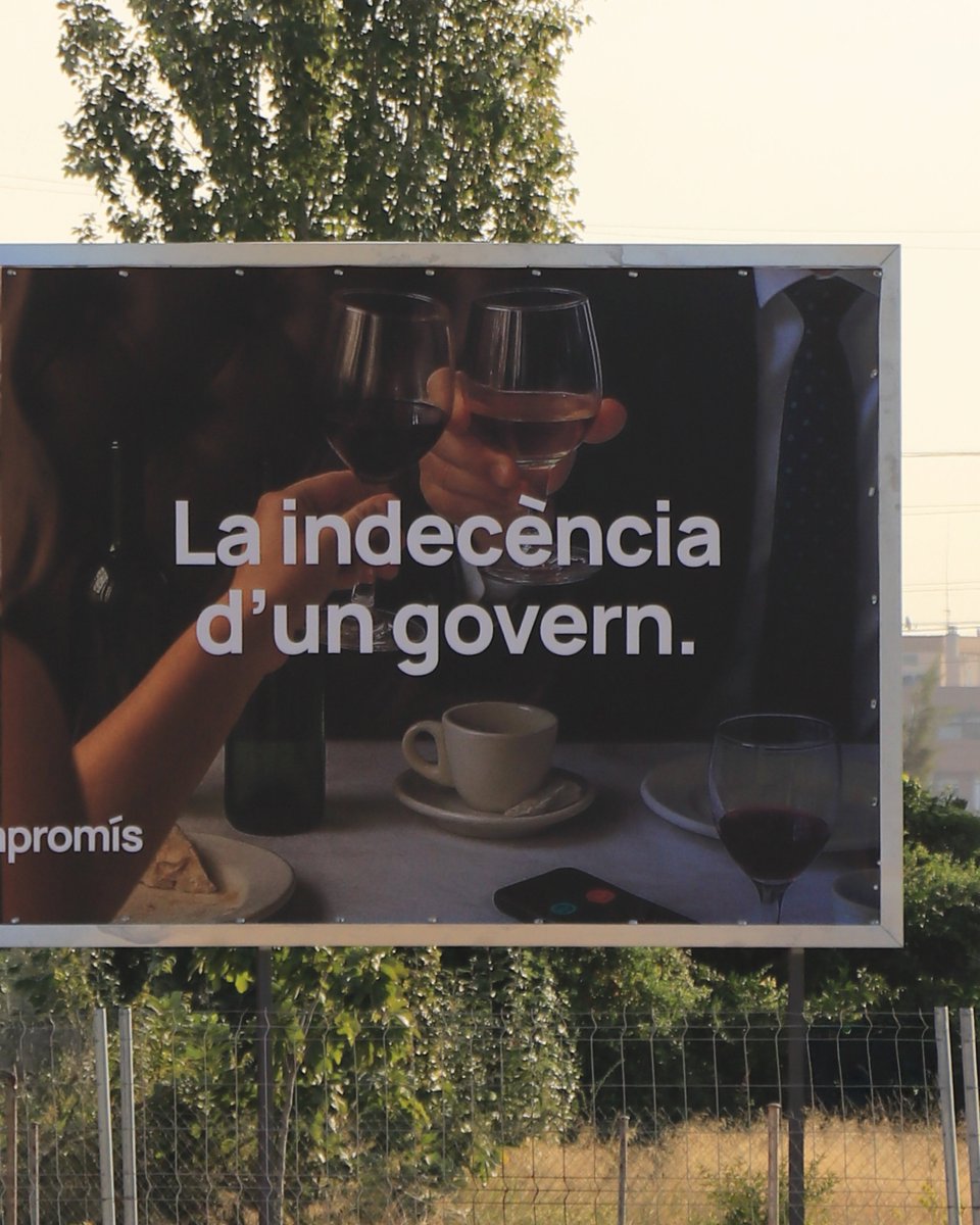 La dignitat d'un poble.
La indecència d'un govern.
