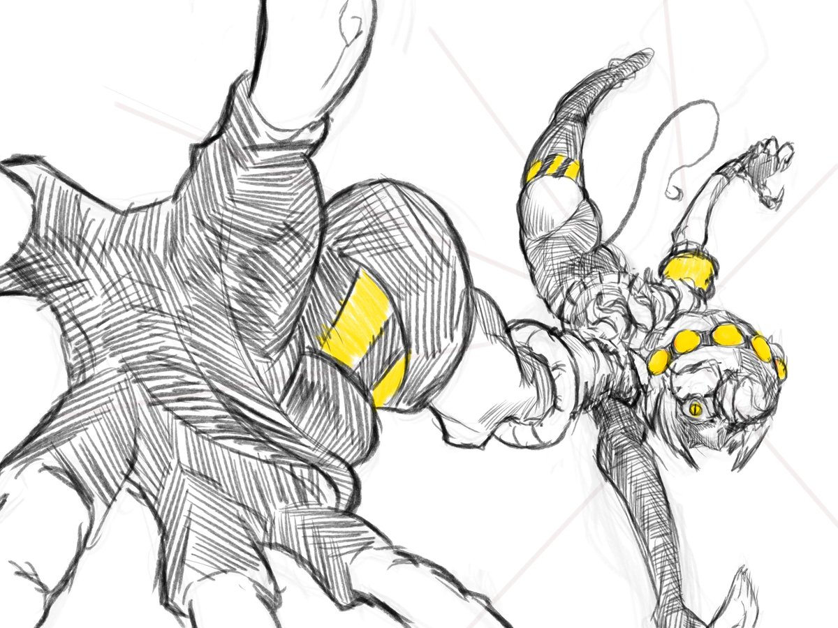 little human V sketch #murderdrones