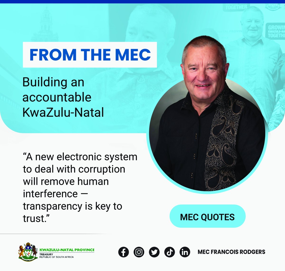 MEC Francois Rodgers tweet media