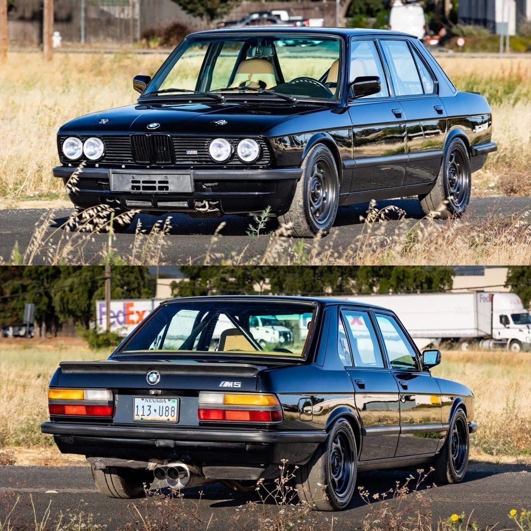 Retromania4ever's tweet photo. 🇩🇪 1988 #BMW M5 https://t.co/nQoPuthtPX