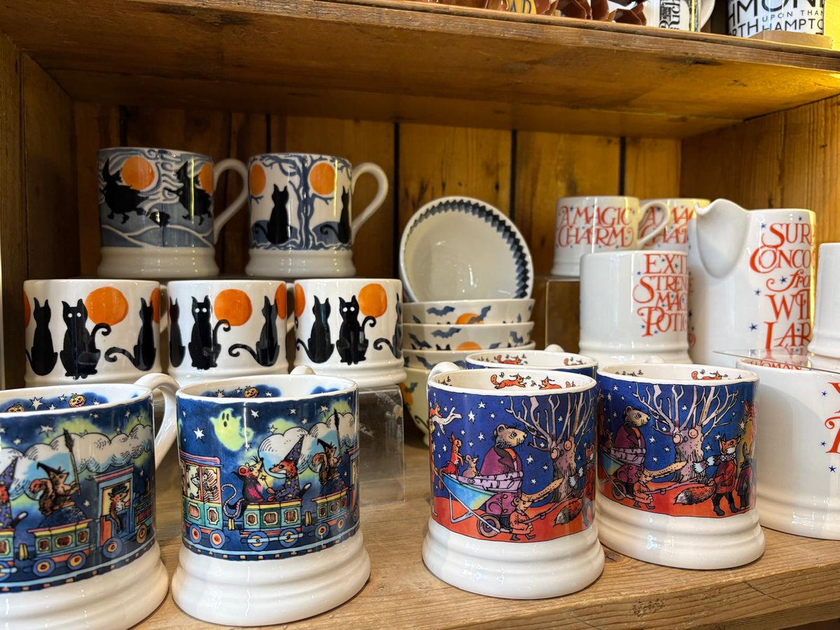 In this week to our little shop, this enchanting new collection from Emma Bridgewater! Embrace the spirit of Halloween with whimsical designs like Wise Witches, Toast &amp; Marmalade, and Bonfire Night. Plus, delight in stunning autumnal florals, charming Birds ceramics. #richmond