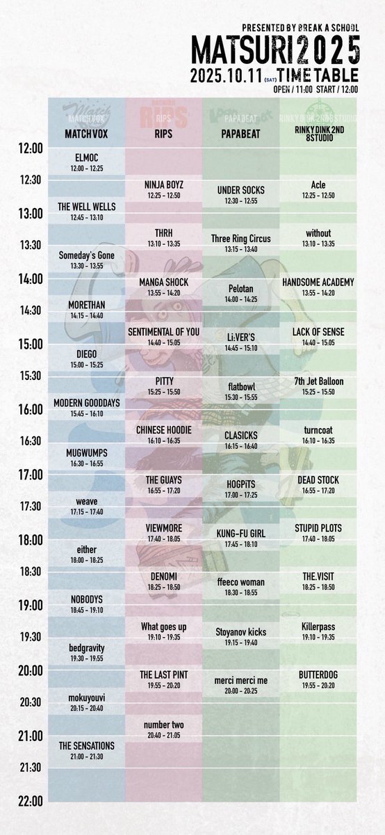 OSAWA17's tweet image. 今週はMATSURI 2025に出演します。

THE SENSATIONS は
10/11(土) 八王子MATCH VOXにて 21:00〜です

詳細はこちら
@MATSUR_2025 

チケットはこちらから
eplus.jp/sf/search?bloc…