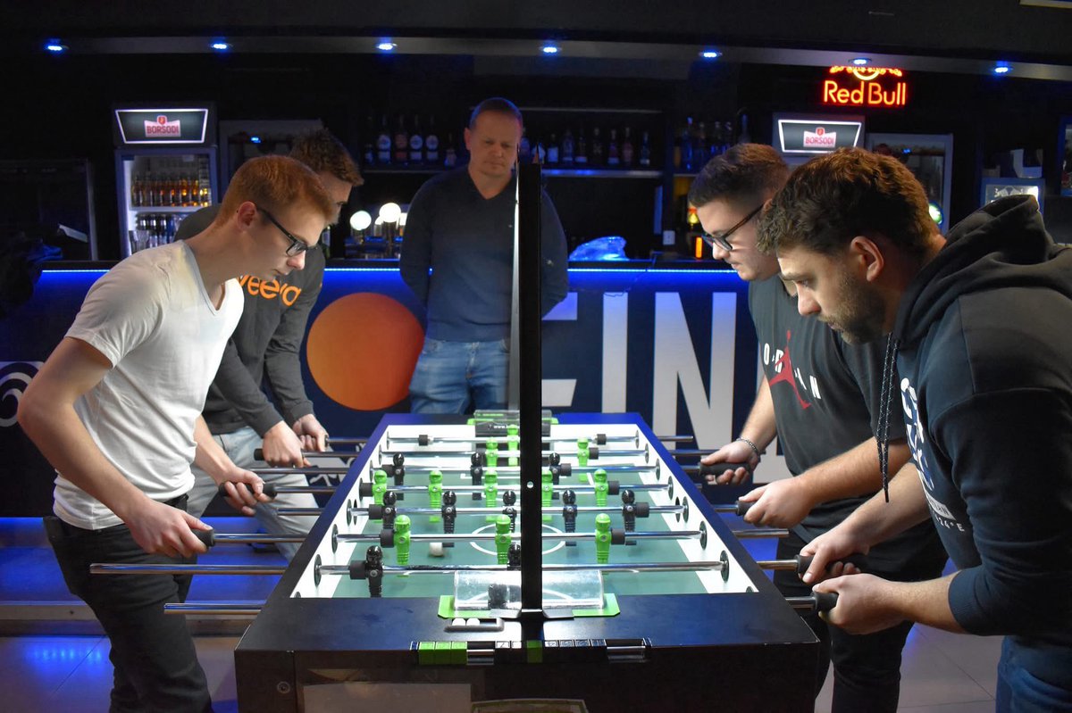 Uni_Szeged's tweet image. 🎯 University Foosball Tournament for Students 🎯

Details &amp;amp; registration 👇🏻
🔗 eloregisztracio.szegedicsocso.hu/index.php?tour…
✅ Registration is free!

Come join the fun - compete, win, and celebrate! 🎉

#Foosball #Szeged #UniversityOfSzeged #SZTE #Tournament #JATEClub #StudentLife #studyinszeged