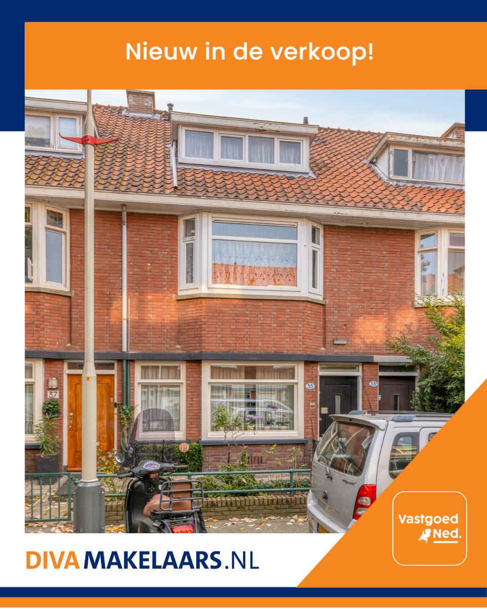 #TeKoop 👉Dubbel bovenwoning met open keuken, twee slaapkamers, vliering met mogelijkheid tot extra slaapkamer en balkon! 📍 Johan Gramstraat 35 #Laakkwartier in #DenHaag 👉 Klik hier: bit.ly/3IOTqMk voor meer informatie,