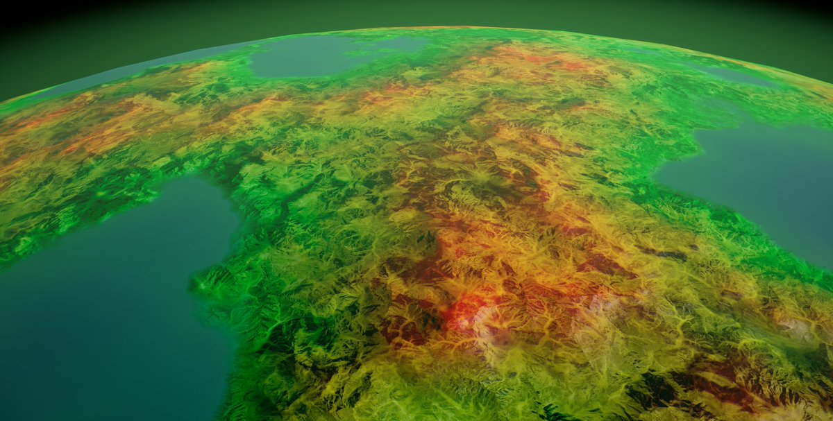 Osiris2000Pavel's tweet photo. Update for Alien Planets
- Now you can enable close-up details (normals + flowmap).
- Snow poles - you can shift snow poles to simulate different season.
- Small bug fixes.

#fab #UE5 #UnrealEngine5 #madeinunreal https://t.co/WSGNszKXAI