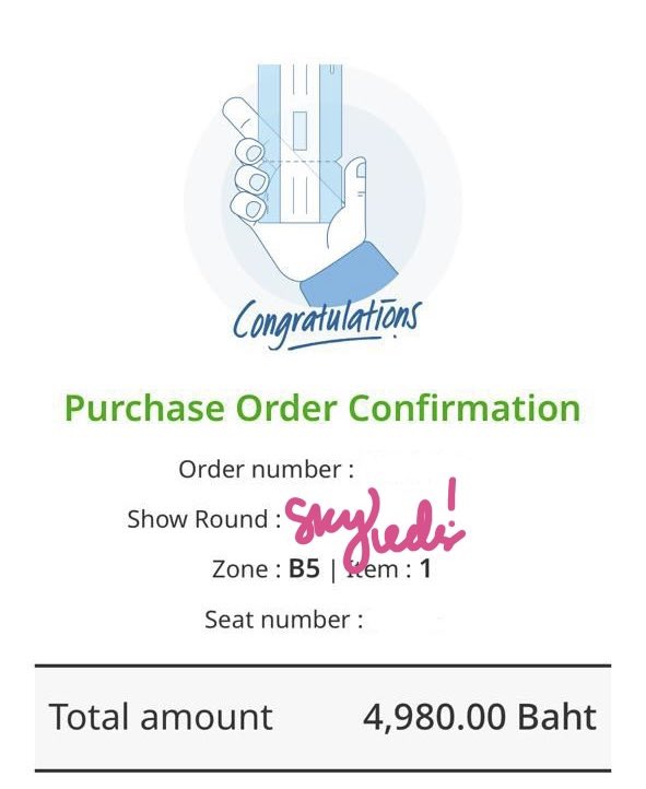 callmebiil's tweet photo. WTS

Day 2/11 zone 4500 B5
✅️ All benefits
✅️ Can nego
✅️ F2F at venue

I can't go, you can meet my friend at the venue

#PondPhuwinFancon #ปอนด์ภูวินทร์ https://t.co/72Toag6QSN