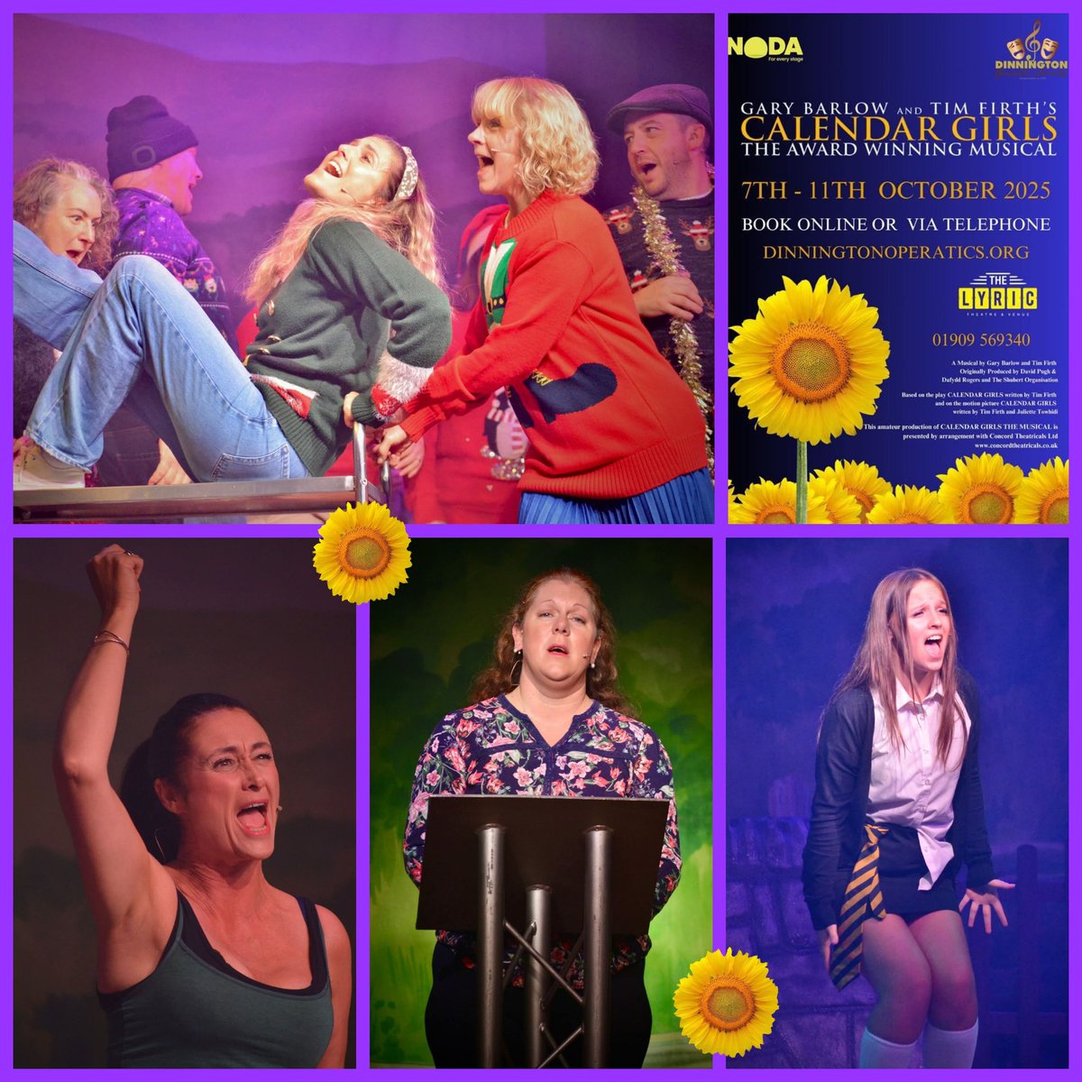 Calendar Girls was amazing last night!
Still 5 more performances from tonight to Saturday 
Don't miss this!
Call 01909 569340 
Book on line at ticketsource.co.uk/dinningtonoper…