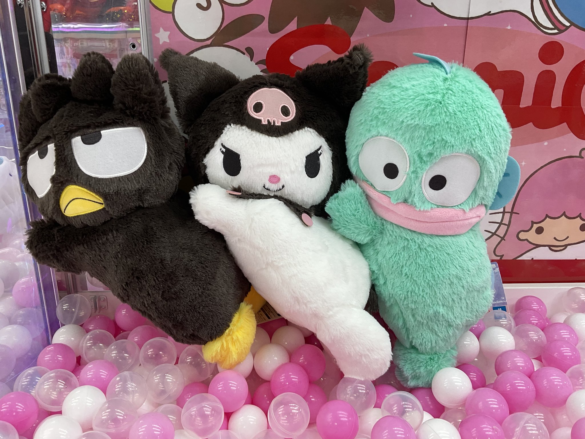 サンリオキャラクターズ 添い寝BIGぬいぐるみ 6個 🌟景品入荷情報