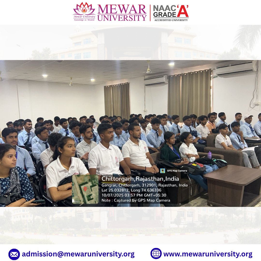 universitymewar's tweet image. 💻 #ValueAddedCourse on #DigitalEmpowerment🌐✨
The session aimed to enhance students’ understanding of digital tools, online safety, e-governance, and #technology-driven communication, empowering them to thrive in the digital era.💡
#MewarUniversity #DigitalSkills #Innovation