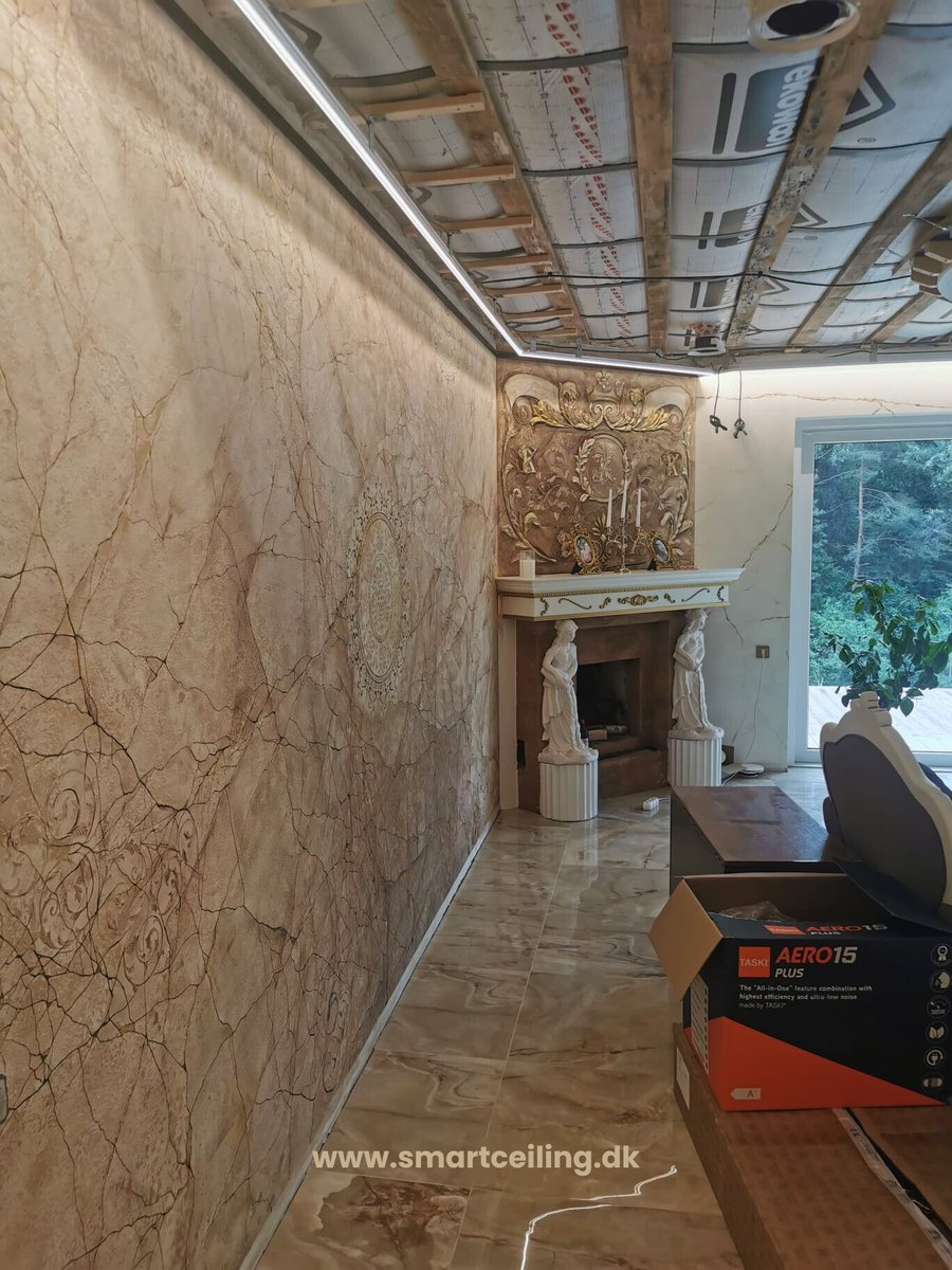 SmartCeiling1's tweet image. Et kig bag kulissen 🔧✨
Her er et glimt af vores igangværende projekt, hvor vi installerer #SmartCeiling med integreret belysning — præcision, kvalitet og moderne design i hvert trin. smartceiling.dk

#LightingDesign #CeilingInstallation #ModernSpaces #InteriorInnovation